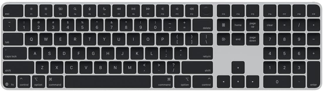 Apple Magic Keyboard with Touch ID and Numeric Keypad for Mac Models with Apple Silicon