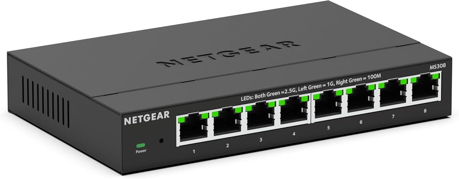 NETGEAR 8-Port 2.5GB Switch 
